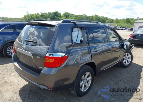 2008 Toyota Highlander из США, поврежденный, VIN JTEES41A082065201